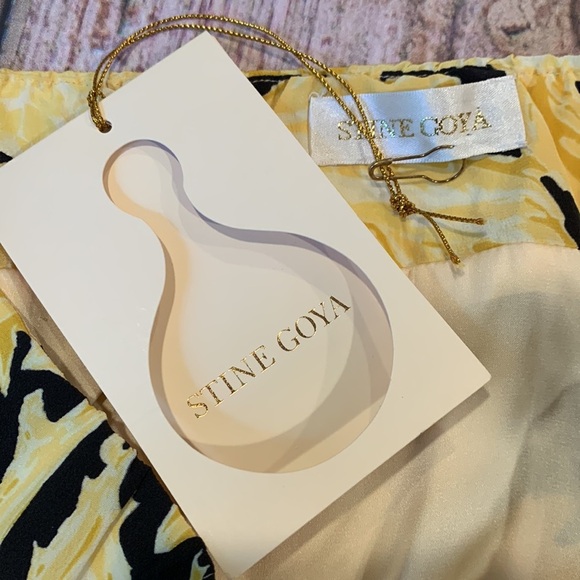 Stine Goya Lilly Hortencia Silk • Hortencia Dark • 100% Silk • Sz S • NWT! - Picture 5 of 10